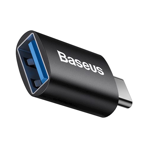 ADAPTADOR BASEUS SERIE INGENUITY  USB-C TO USB-A 3.1 BLACK OTG